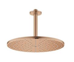 Lietaus dušo galva Grohe Rainshower Mono 310mm, iš lubų su laikikliu 191mm, brushed warm sunset