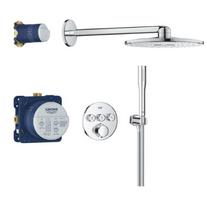 Potinkinė dušo sistema su potinkine dalimi GROHE Precision SmartControl su Vitalio SmartActive 310, chromo spalva