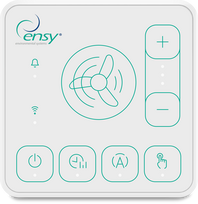 Rekuperatorius ENSY WAVE 300HH lubinis deš.p.  su Wi-Fi ir Bluetooth valdikliu