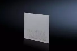 Rittal 3172.100 pluoštinė plokštė, pilka, 221×17×221 mm, oro aušinimui