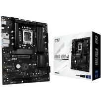 Asrock Pagrindinė plokštė B860 PRO-A 10+1+1 maitinimo fazių, 4 x DDR5 DIMM, 1 PCIe 5.0 x16, 1 HDMI, 1 DisplayPort, 2.5G LAN
