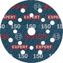 Bosch Expert O780 šlifavimo diskas 2608902411, 125 mm, G150, Velcro, keraminis grūdelis, šlapiam ir sausam šlifavimui