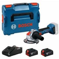 Bosch GWX 18V-8 06019N9102, 18V, 125mm, 11000min-1, 2x4.0Ah, bešepetlis, X-LOCK, L-BOXX 136