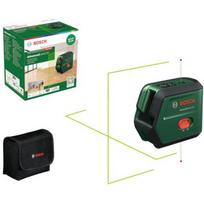 Bosch AdvancedLevel 2G Set 0603663G00, linijinis lazeris, 15m, ±0,4mm/m, ±4°, 100°, 1/4", 3,6V 2,0Ah, žalias lazeris