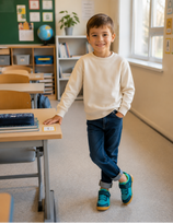 Superfit Barefoot vaikiški batai Vento, Blue
