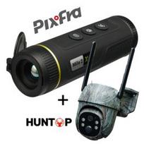 PIXFRA MILE 2 PFI-M207 256x192 7mm 1x-8x 50Hz Wi-Fi + Huntop E50 trail camera termovizorius PFI-M207 / ES-E50G