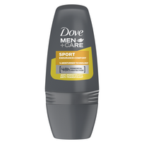 "DOVE Men+Care" sportinis ištvermės dezodorantas - ritinėlis 50ml