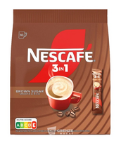 NESCAFE 3in1 rudojo cukraus kavos gėrimas 165g