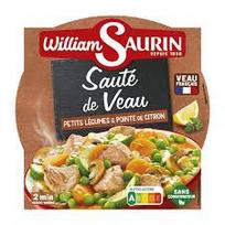 WILLIAM SAURIN Šefo veršienos ir daržovių troškinys, patiekale, 280g