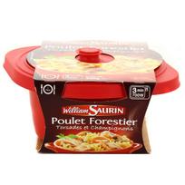 WILLIAM SAURIN Vištienos troškinys su grybų padažu, dubenyje, 400g