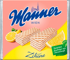MANNER vafliai su citrinų kremu 75 g