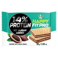 HAPPY Fit Pro kakavos kreminis vaflis 95g