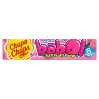 CHUPA CHUPS Babol Tutti Frutti kramtomoji guma 27.6g
