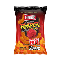 HERR'S Carrolina Reaper kukurūzų užkandis 28g