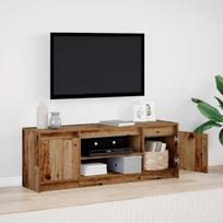 TV vienetai 139,5 x 34 x 50 cm Ruda Apdirbta mediena