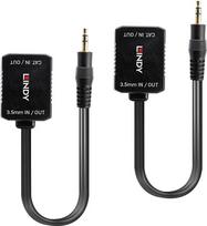 Adapter AV Lindy Jack 3.5mm - RCA (Cinch) Black (70450) | 70450 | 4002888704502