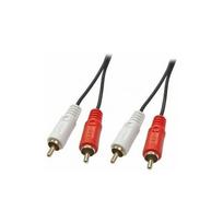 Kabel Lindy RCA (Cinch) - RCA (Cinch) 20m Black (35666) | 35666 | 4002888356664