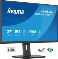Iiyama ProLite XB2797QSNP-B1 - 75Hz | QHD | IPS | 27" | USB-C PD 96W | KVM | LAN