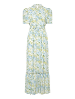 Love Lolina - Sophie Puff Sleeve Maxi Dress - Ilga suknelė - Mėlyna