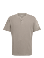 Tom Tailor - Structured Serafino T-Shirt - Marškinėliai trumpomis rankovėmis - Smėlio
