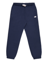 New Balance - New Balance French Terry Small Logo Jogger - Sportinės kelnės - Tamsiai mėlyna