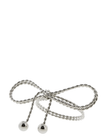 Lene Bjerre - Sigrid Napkin Ring 8X5X5 Cm. Silver - Servetėlių žiedai ir laikikliai - Sidabro