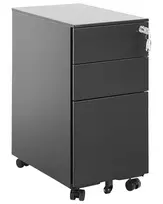 Biuro spintelė BOLSENA metalinė, juoda