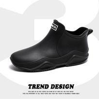 Men's Non-Slip Outdoor Fishing and Rain Boots with Thick Soles 36