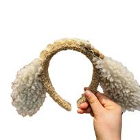 Cute Bear Hairband Plush Headwear Cartoon Headbands Essential for Hairstyles