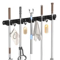 Wall Mount Mop Organizer Holder Broom Hook Stainless Steel Storage Hook Kitchen Bathroom Organization Accessories