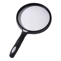 3X HD Handheld Magnifier Large Lens Provide Close View Reading Magnifier 130 Mm Multipurpose Microscope Lens Experiment