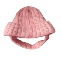 Cute Cozy Soft Knit Warm Dog Beanie Windproof with Ear Holes Winter Dog Cap Comfortable Elastic Pet Knitted Hat Autumn Winter