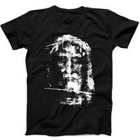Shroud of Turin Jesus Christ Face Easter Christmas Gift Tee Black T Shirt 31 S