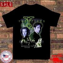 Secrets Of The X-Files Black Cotton Back Sided  Full Size S-5XL Unisex T-Shirt S