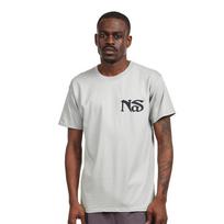 Nas One Mic (Back Print) T-Shirt Grey XXXXL