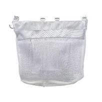Ultra Large Capacity Mesh Shower Caddy for Bathtub Toys - Corner Hanging Bathroom Organizer with 4 Adhesive Hooks