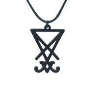 Lucifer Mark Gothic Necklace – Cute Seal Pendant Symbol