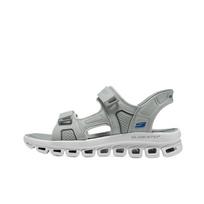 Skechers Sport Mens Velcro Open-Toe Beach Sandals Men sandals 233383-GYBL 39.5 gray