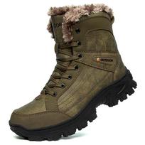 Plus Size 40-48 Winter Men Boots Russian Style Ankle Boots for Men Snow Boots Waterproof Winter Boots 46