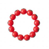 3D Fruit Resin Fruit Bracelet Multi-color Fruit Beaded Bracelet Y2K Dopamine Wrist Jewelry  Summer E