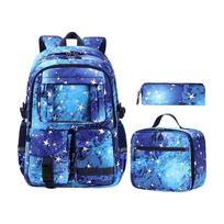 3-Piece Backpack Set for Travel, Outdoor Hiking and School One Size