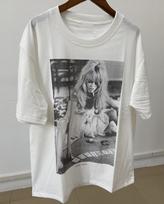 Kolekcija Brigitte Bardot Marškinėliai Visų dydžių S5XL QT1637 Unisex Marškinėliai XXXXL