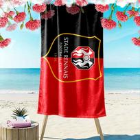 Stade Rennais FC Print Beach Towel, Large Soft Quick Dry Towel for Beach Camping Swimming 70cmx140cm(27x55inch)