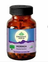ORGANIC INDIA Moringa 60 CAPSULES FREE SHIPPING WORLDWIDE