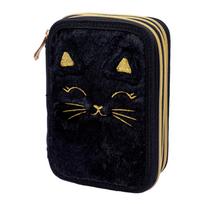 Forminis penalas Astra FLUFFY KITTY Black, 3 užtr., užpildytas