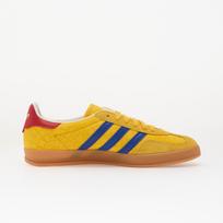 adidas Gazelle Indoor Bold Gold/ Power Blue/ Tmcord - Dydis 44 (IH9648 Laisvalaikio batai)