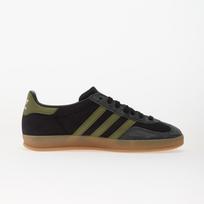 adidas Gazelle Indoor Core Black/ Focus Olive/ Carbon - Dydis 44.5 (JQ8399 Laisvalaikio batai)