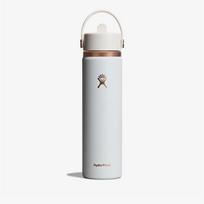 Hydro Flask 710 ml Wide Flex Straw Cap Chalk White Arc 710 - Dydis 710 ml (LE26-W24-1002 Gertuvės)