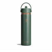 Hydro Flask 710 ml Wide Flex Straw Cap Forest Green Arc 710 - Dydis 710 ml (LE26-W24-1004 Gertuvės)
