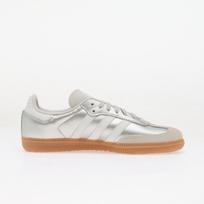 adidas Samba OG Silver Met./ Ftwr White/ Gum 2 - Dydis 36 (KK2327 Laisvalaikio batai)